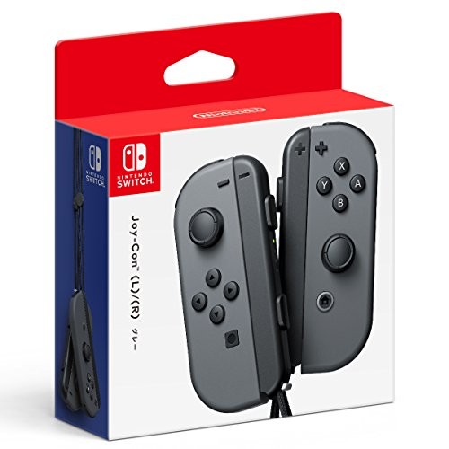 Nintendo Switch Joy-Con(L)/(R)グレー/ ジョイコン 4902370536003