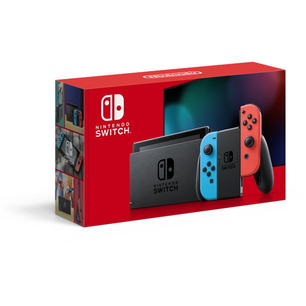 Nintendo Switch 2019年バッテリー強化版[ネオンブルー・ネオンレッド]