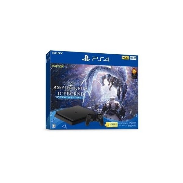 PlayStation4 モンスターハンターワールドアイスボーン マスターエディション Starter Pack Black　CUHJ-10030