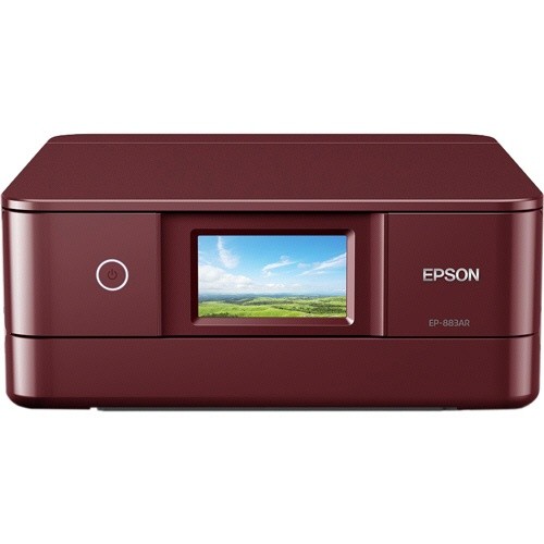 EPSON エプソン プリンター インクジェット複合機 カラリオ EP-883AR レッド 4988617412156