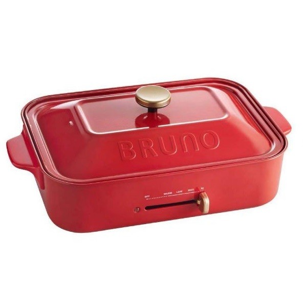 BRUNO ブルーノ ホットプレート BOE021-RD レッド