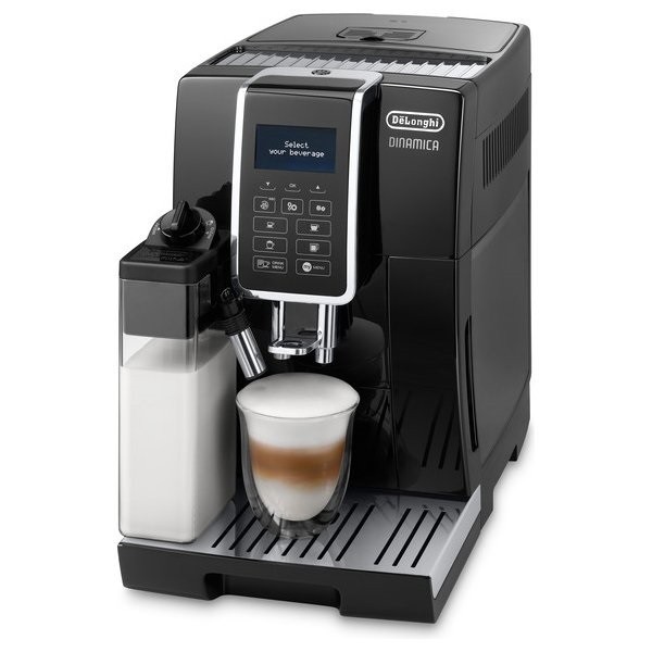 デロンギ DeLonghi コンパクト全自動コーヒーメーカー ディナミカ ミルクタンク付 ECAM35055B ブラック 4988371023964