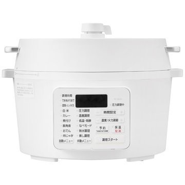 IRIS OHYAMA アイリスオーヤマ 電気圧力鍋 PC-MA4-W ホワイト 4967576470667