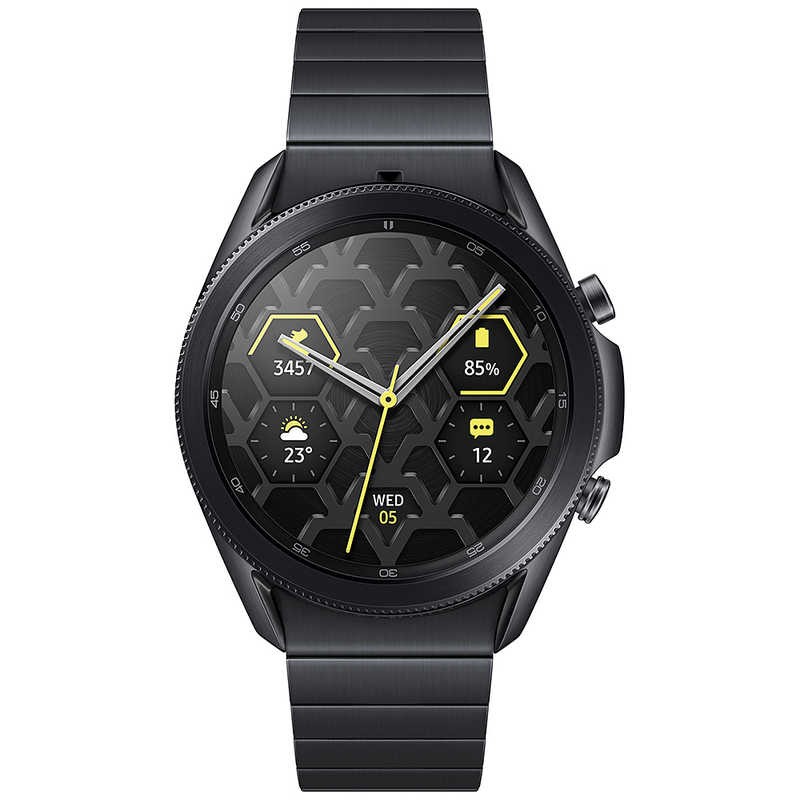 SAMSUNG サムスン Galaxy Watch3 45mm チタン ミスティックブラック  4986773200211