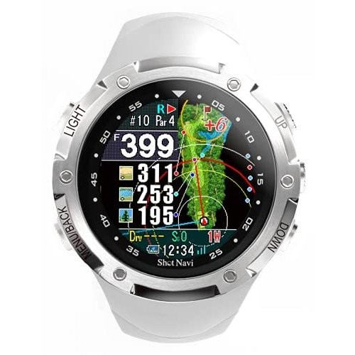 TECHTUIT テクタイト 腕時計距離計 Shot Navi W1 Evolve ホワイト 4562201212010