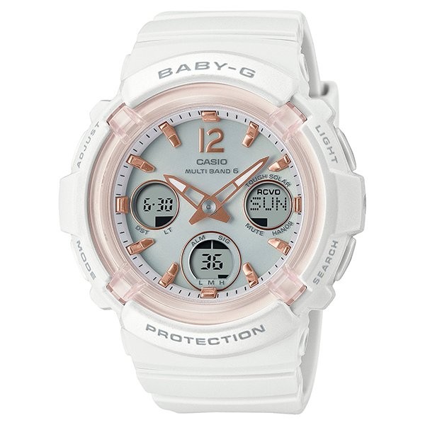 CASIO 腕時計 Baby-G BGA-2800-7AJF レディース ホワイト 4549526302091
