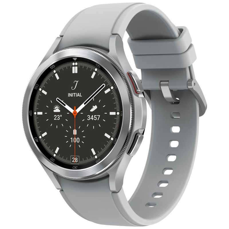 サムスン SAMSUNG Galaxy Watch4 Classic 46mm SM-R890NZSAXJP シルバー 4986773210494