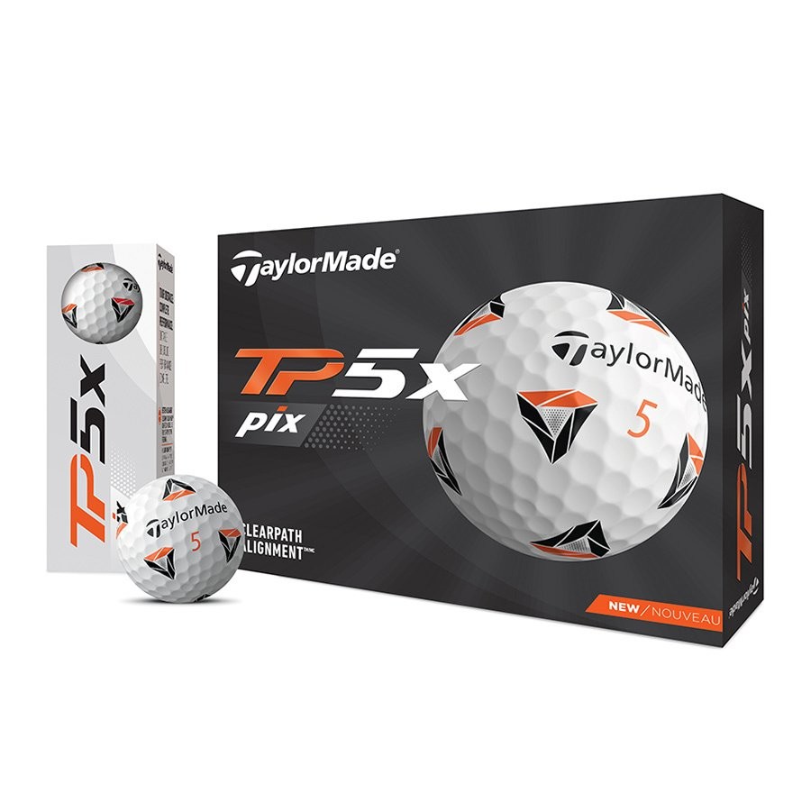 TAYLOR MADE テーラーメイド ゴルフボール TP5x Pix ボール 2021年モデル N7606401 4570095367648