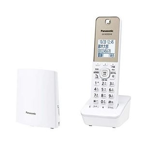 パナソニック デジタルコードレス電話機 迷惑電話対策機能搭載 ホワイト VE-GDL45DL-W
