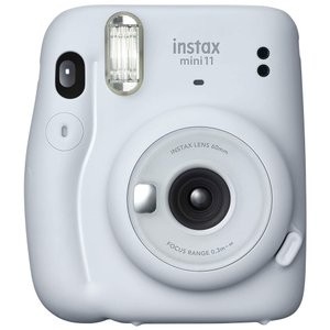 FUJIFILM フジフイルム インスタントカメラ チェキ instax mini11 アイスホワイト