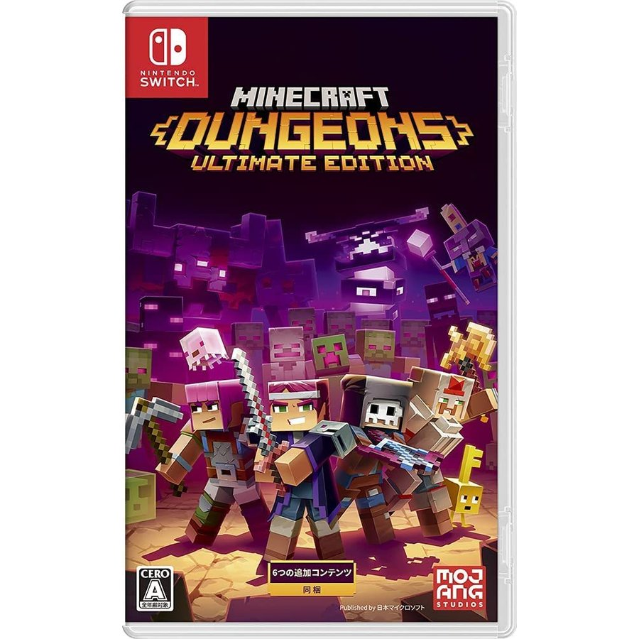 Switch ゲームソフトMinecraft Dungeons Ultimate Edition 4549576187037