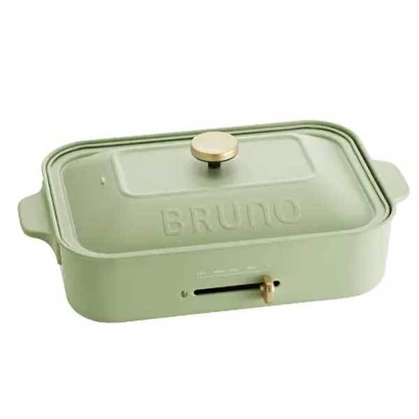 BRUNO ブルーノ ホットプレート BOE021-CMGR カルダモングリーン 4514499167961