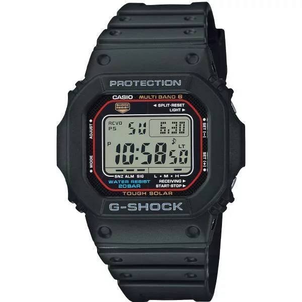 CASIO 腕時計 G-SHOCK ORIGIN ブラックバンド GW-M5610U-1JF レッド