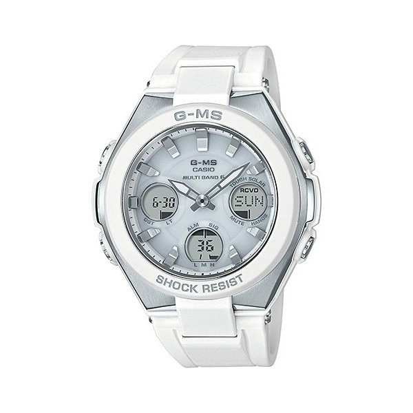 CASIO 腕時計 Baby-G G-MS 電波ソーラー MSG-W100-7AJF ホワイト