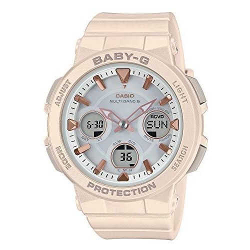 CASIO 腕時計 Baby-G BGA-2510-4AJF ベージュ ピンクゴールド