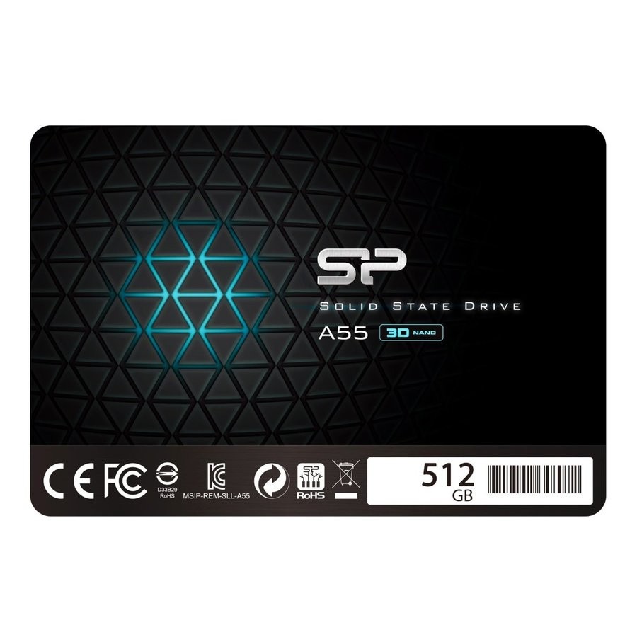 シリコンパワー SSD 512GB 3D NAND採用 SATA3 6Gb/s 2.5インチ 7mm　4712702659122