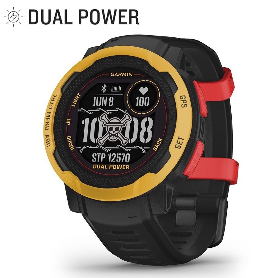 GARMIN ガーミン Instinct 2 Dual Power ONE PIECE 010-02627-D1