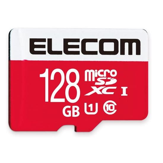 エレコム microSDXCカード 128GB UHS-I U1 GM-MFMS128G