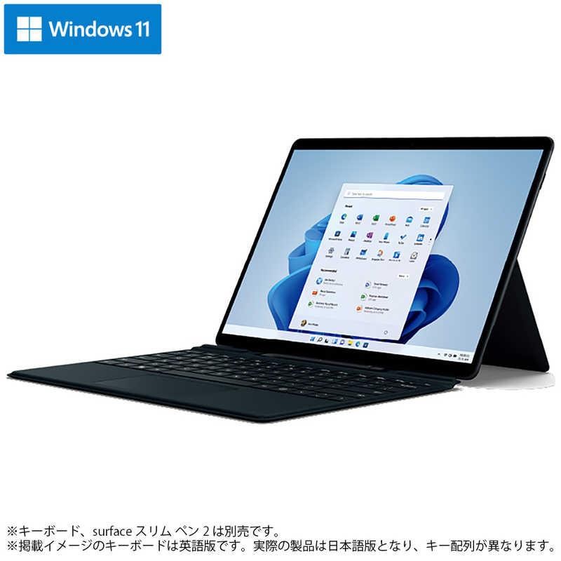 Surface Pro X MBD-00024 SIMフリー ブラック 4549576189994