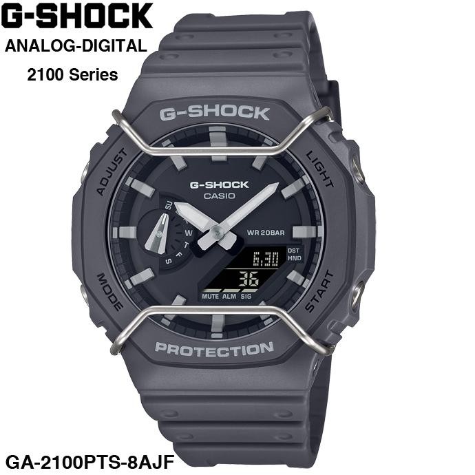 CASIO カシオ 腕時計  G-SHOCK Tone on toneシリーズ GA-2100PTS-8AJF グレー 4549526344602