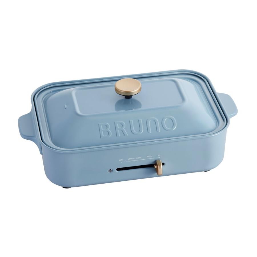 BRUNO ブルーノ ホットプレート BOE021-POBL ポタリ―ブルー 4514499169460
