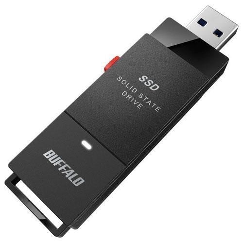 BUFFALO 外付けSSD SSD-PUT500U3-BKC ブラック 4981254060926
