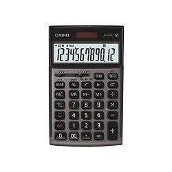 CASIO カシオ 本格実務電卓 12桁 ジャストタイプ JS-20DC-GB-N グレージュブラウン 4549526614064