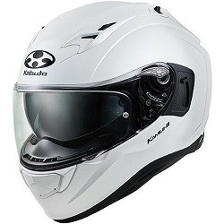 OGK KABUTO オージーケーカブト バイクヘルメット KAMUI3 パールホワイト XS 4966094584603
