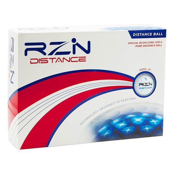 RZN Golf レジンゴルフ ゴルフボール RZN DISTANCE 1ダース ホワイト 0850014816056