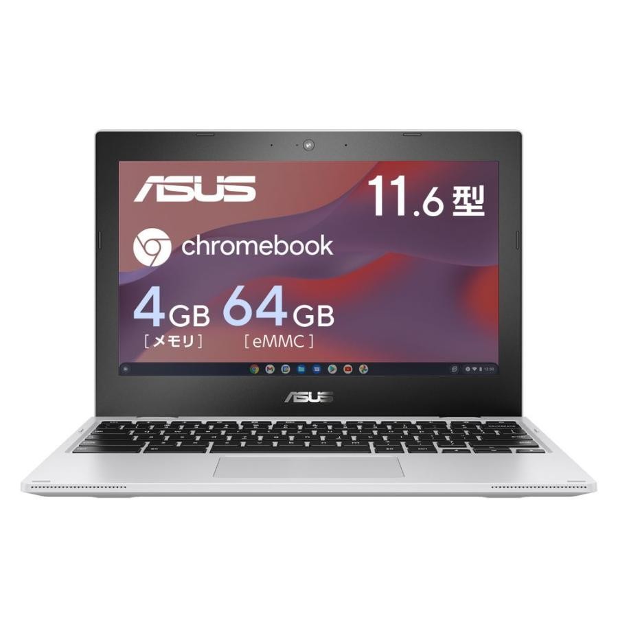 ASUS ノートパソコン Chromebook CX1102CKA-N00010 トランスペアレントシルバー 0197105152588