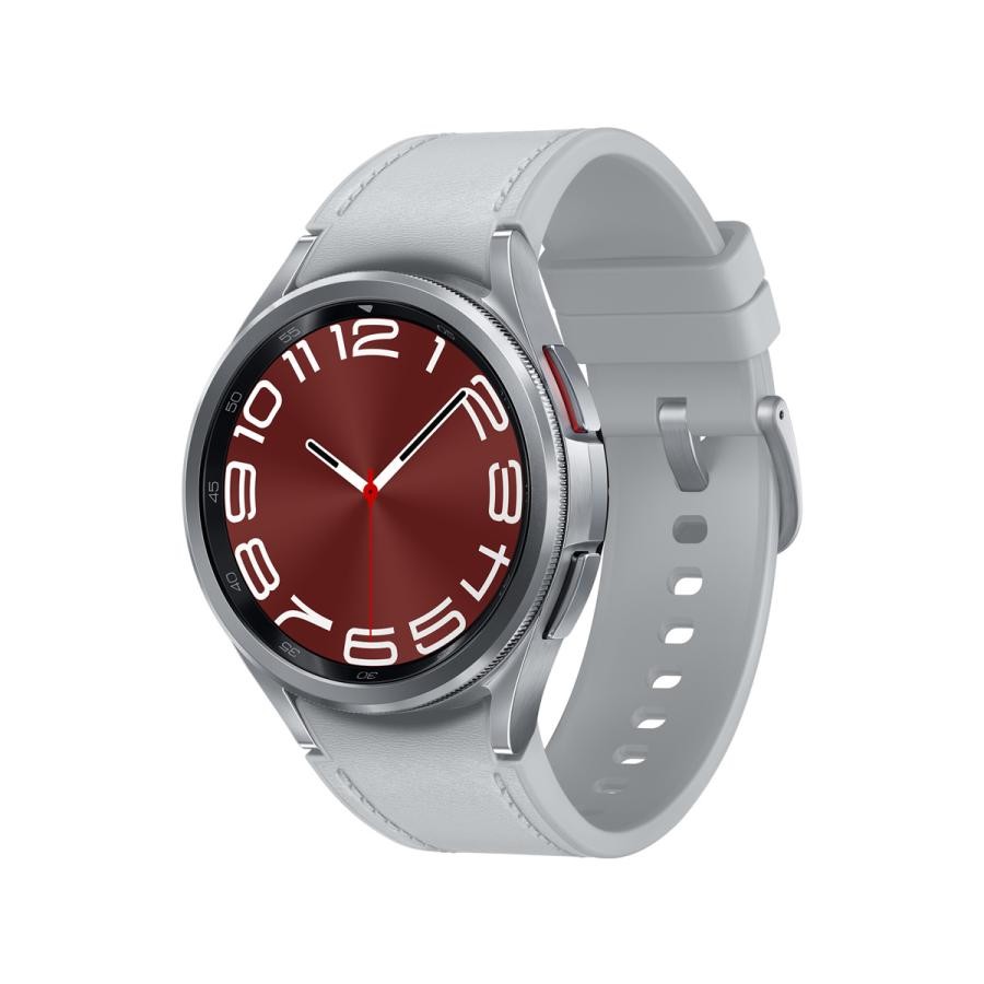 サムスン SAMSUNG Galaxy Watch6 Classic 43mm SM-R950NZSAXJP シルバー 4986773231048