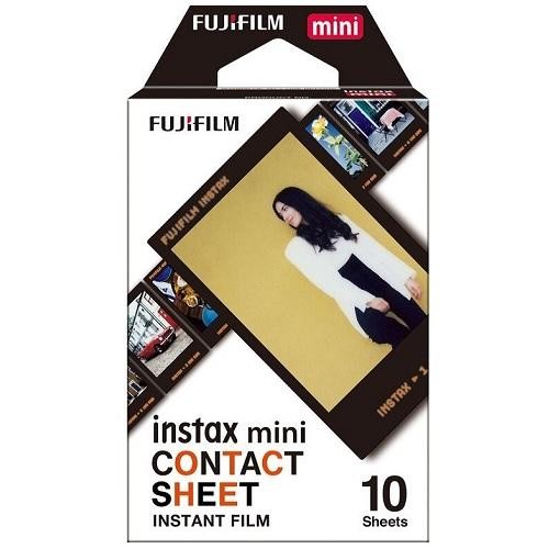 FUJIFILM instax mini フィルム CONTACT SHEET10枚入 4547410464320