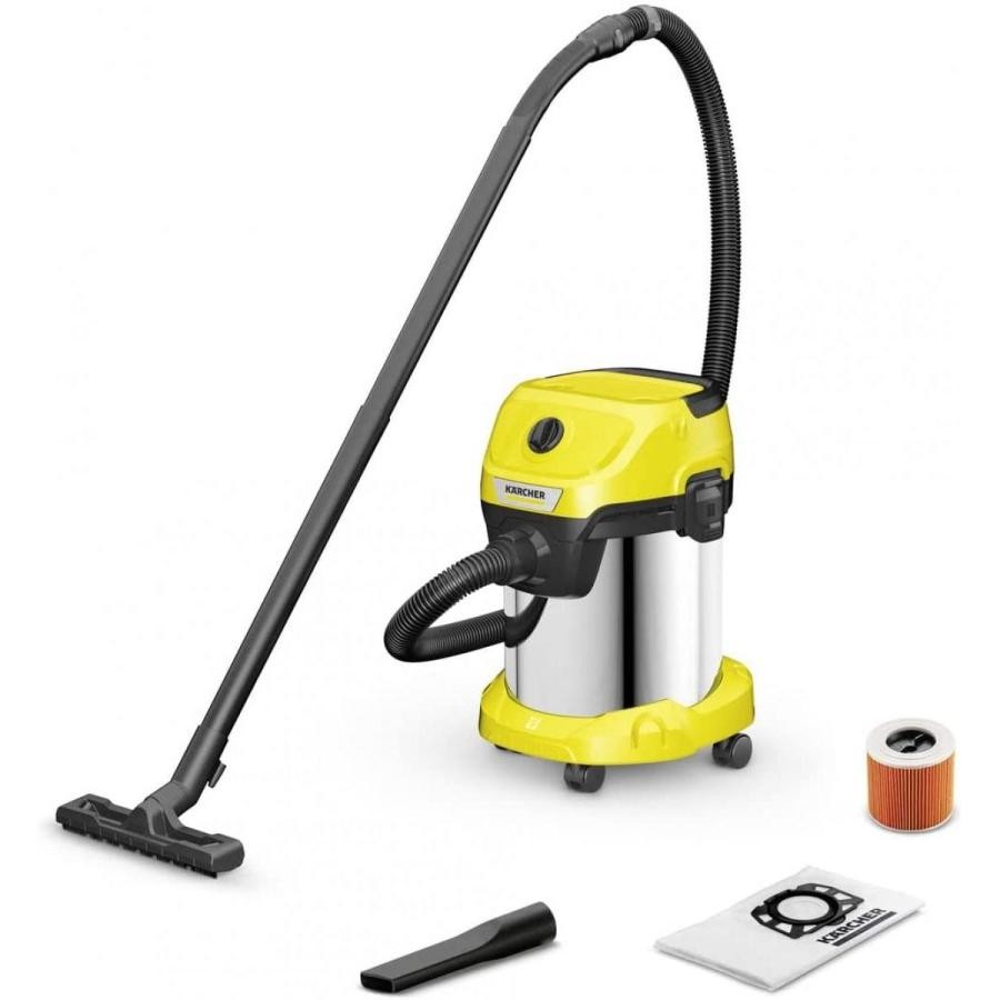 KARCHER ケルヒャー 乾湿両用バキュームクリーナー 1.628-145.0 WD 3 SkerRC 4054278688220