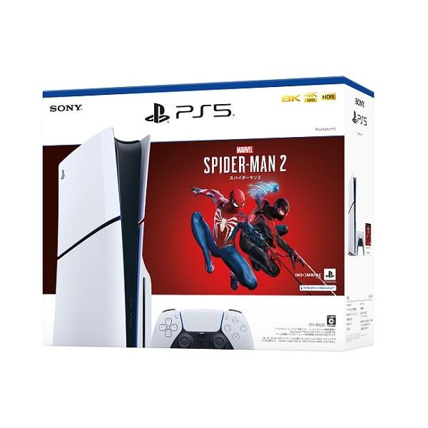 PS5 Slimモデル プレイステーション5 Marvel`s Spider-Man 2 同梱版 PS5 Slimモデル プレイステーション5 Marvel`s Spider-Man 2 同梱版