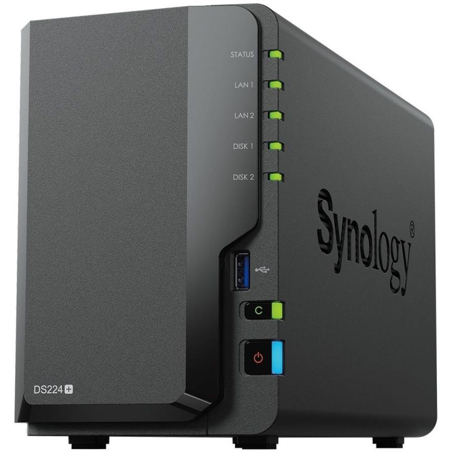 Synology シノロジー 小型NASキット DiskStation DS224プラス 4537694330947