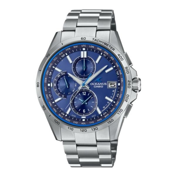 CASIO カシオ 腕時計 OCEANUS クラシックラインブルー  OCW-T2600-2A3JF 4549526365676