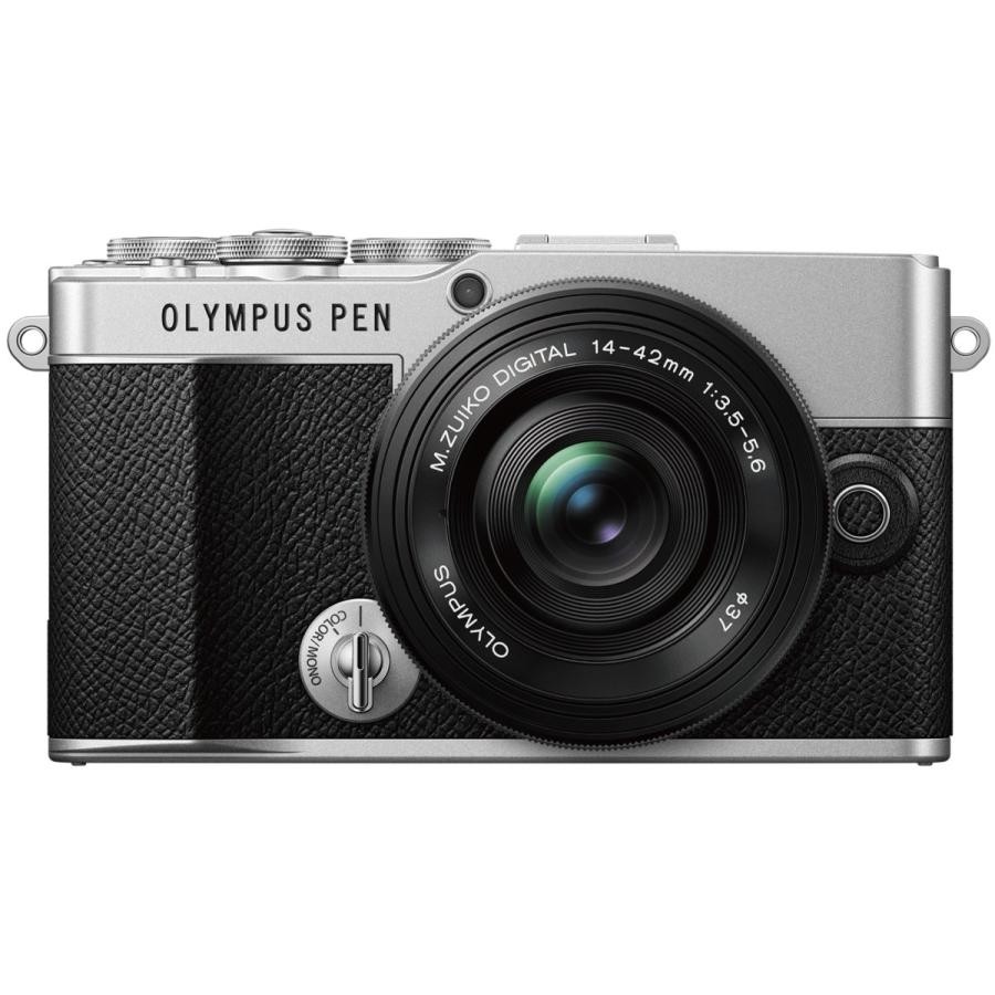 OLYMPUS オリンパス PEN E-P7 EZダブルズームキット ホワイト - カメラ