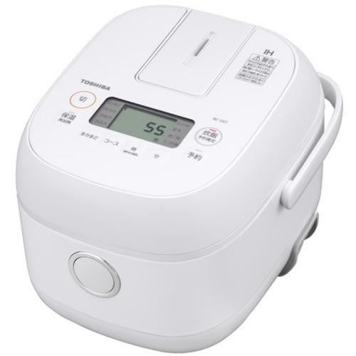 TOSHIBA 東芝 炊飯器 RC-5XT-W ホワイト 4904530113017
