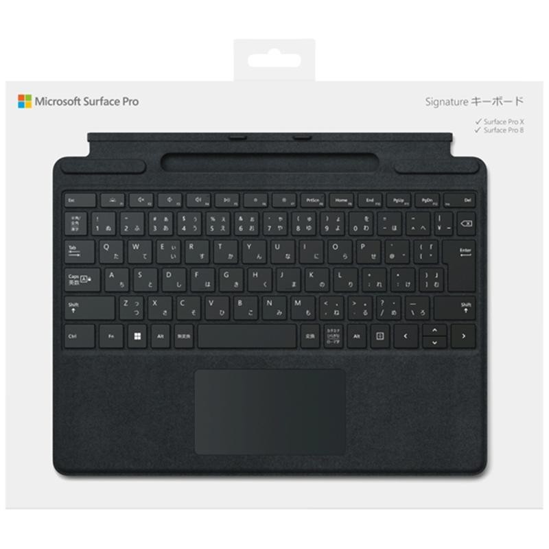 Microsoft Surface Pro Signature 日本語キーボード 8XA-00019 ブラック 4549576178080