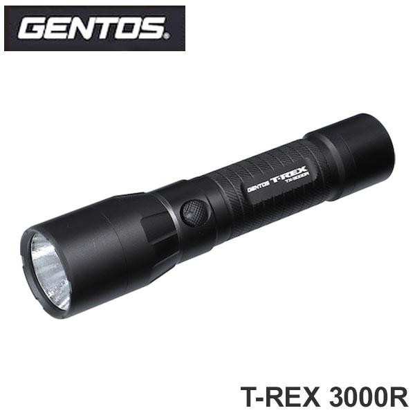 GENTOS ジェントス LED 懐中電灯 T-レックス TX-3000R 4950654050608