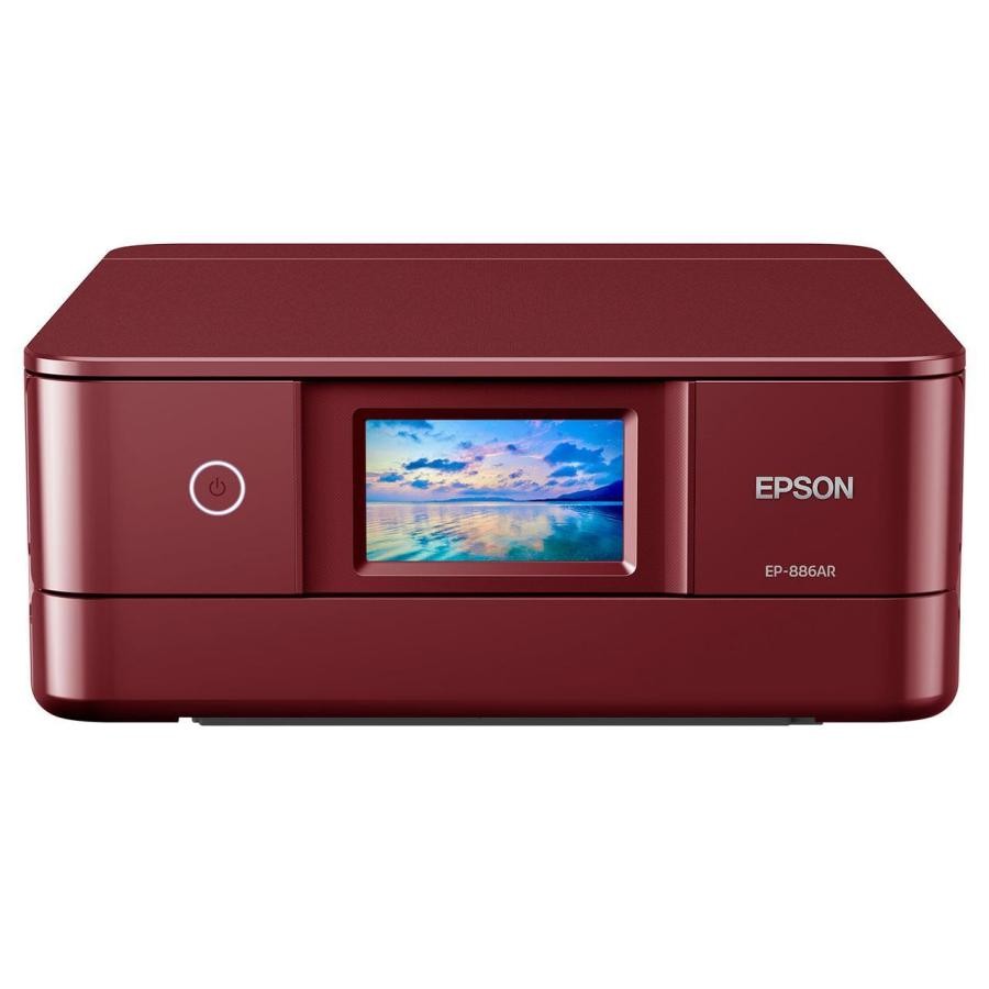 EPSON エプソン カラーインクジェット複合機 EP-886AR レッド　4988617498099