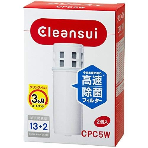 三菱ケミカル・クリンスイ cleansui 浄水器用交換カートリッジ CPC5W-NW　4962752005350