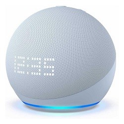 Amazon Echo Dot 第5世代 時計付き クラウドブルー 0840080590592