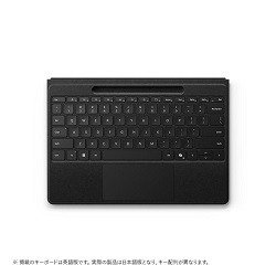 Surface Pro フレックスキーボード ZQZ-00022 ペン収納付きスリム ペン別売り ブラック 4549576241784