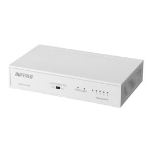 BUFFALO バッファロー スイッチングハブ LSW6-GT-5NS/WH ホワイト 4981254050002