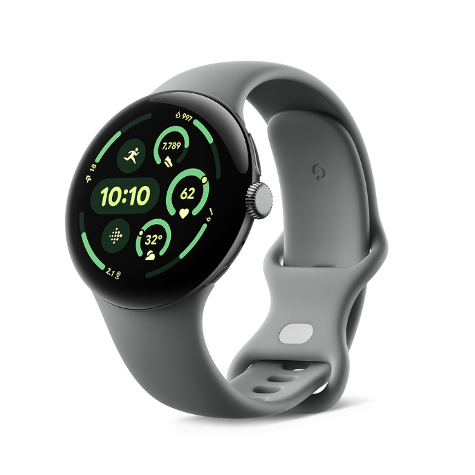 Google Pixel Watch 3 Wi-Fiモデル 45mm GA05786-US Matte Hazel アルミケース/Hazel アクティブ バンド 0840353907010