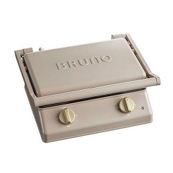 BRUNO ブルーノ グリルサンドメーカー ダブル BOE084-GRG  グレージュ 4514499163857