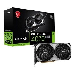 MSI GeForce RTX 4070 SUPER 12G VENTUS 2X OC 0824142346785