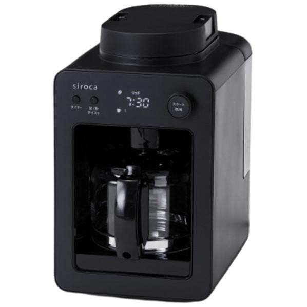 Siroca シロカ コーヒーメーカー SCA352K ブラック 4589919836840