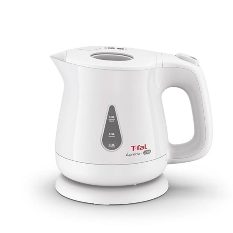 T-FAL ティファール 電気ケトル アプレシア・プラス ロック 0.8L KO5401JP ホワイト 3045387247690